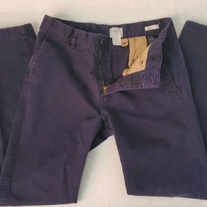 H&M Men's Skinny Fit Chinos Dark Blue Sz 29/30